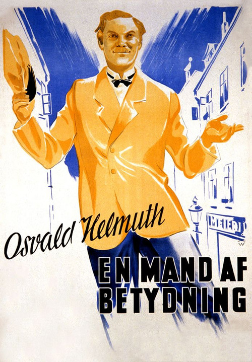 En mand af betydning (1941) poster