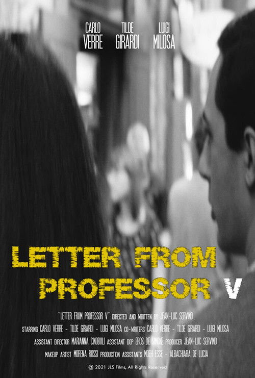 Letter from Professor V (2021) poster