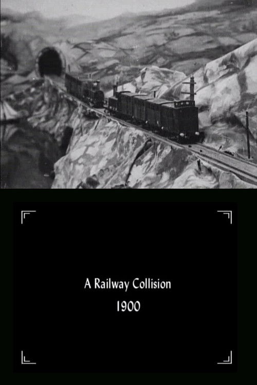 A Railway Collision (1900) poster