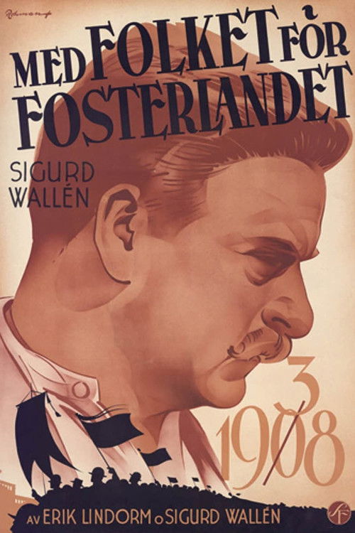 Med folket för fosterlandet (1938) poster