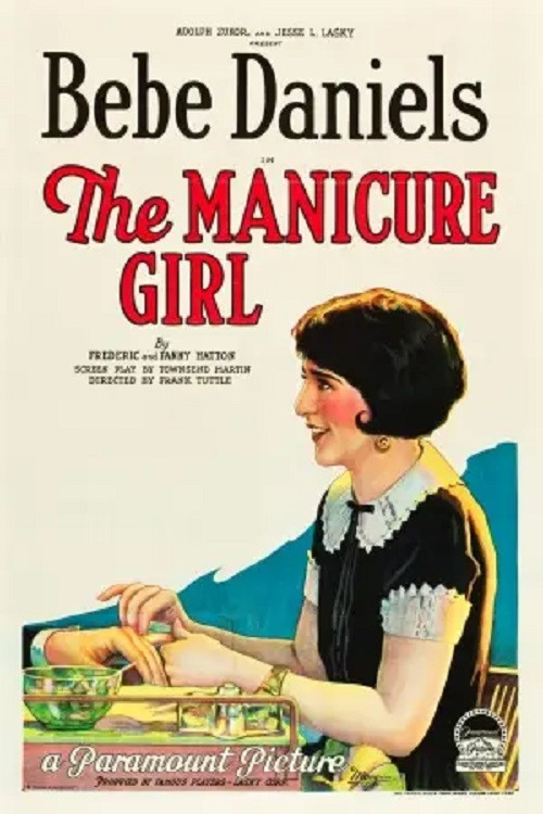 The Manicure Girl (1925) poster