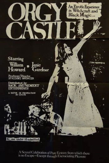 Terror at Orgy Castle (1972) poster
