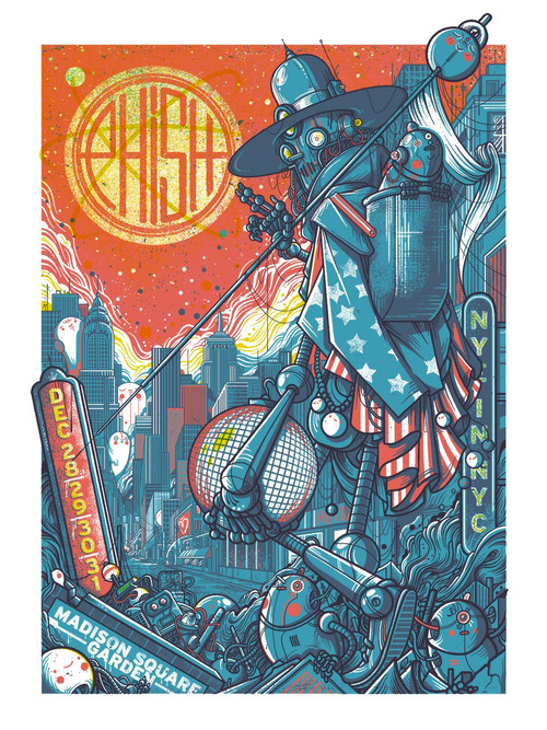 Phish 2016-12-31 Madison Square Garden, New York, NY (2016) poster