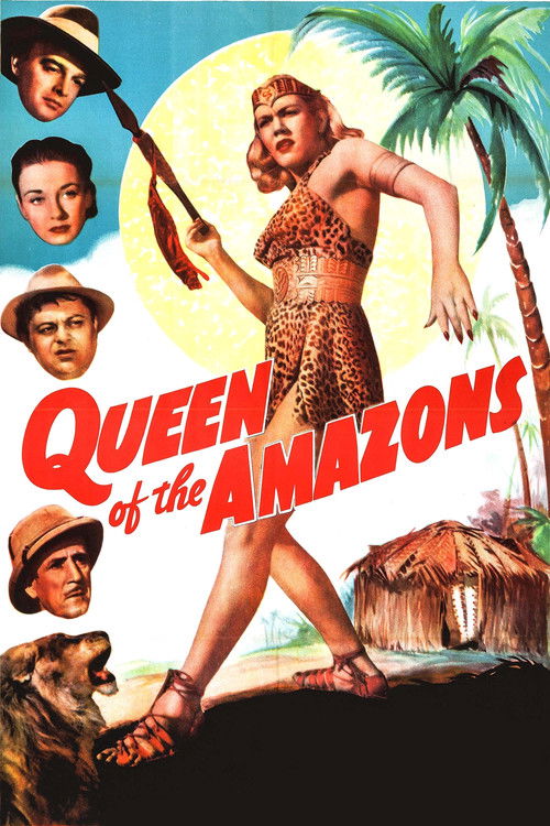 Queen of the Amazons (1947) poster