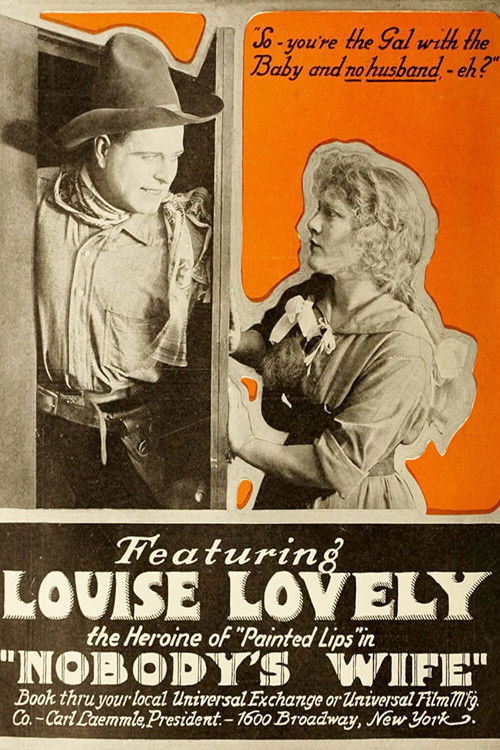Nobody's Wife (1918) poster