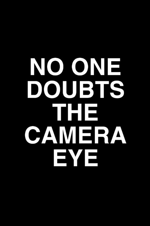 No One Doubts the Camera Eye (2008) poster