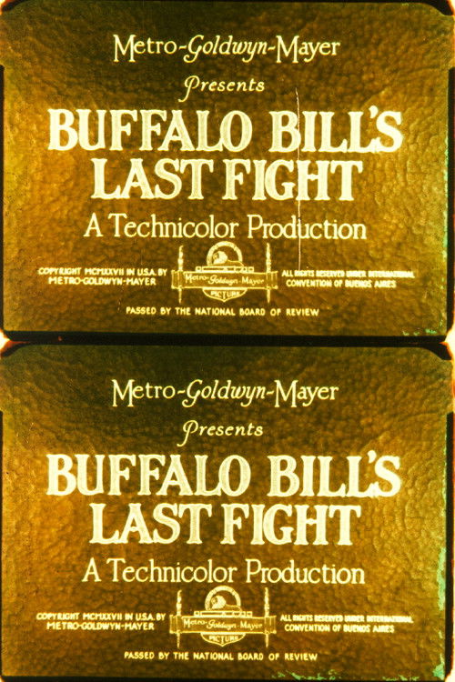 Buffalo Bill's Last Fight (1927) poster