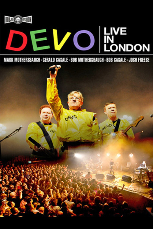 DEVO | Live in London (2009) poster