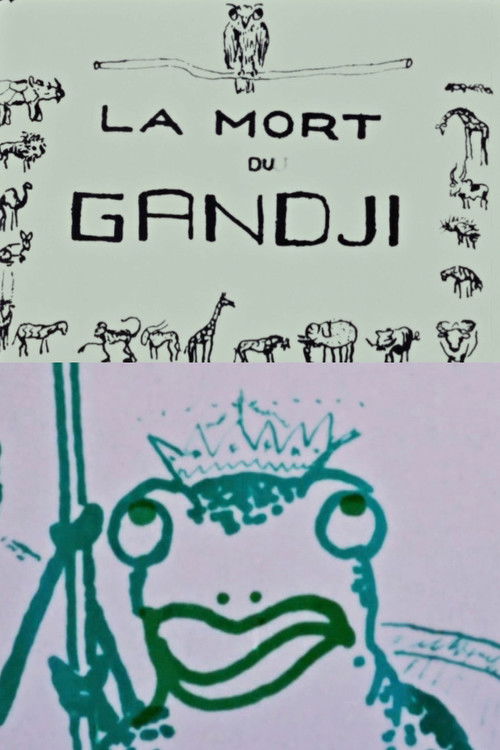 The Death of Gandji (1965) poster