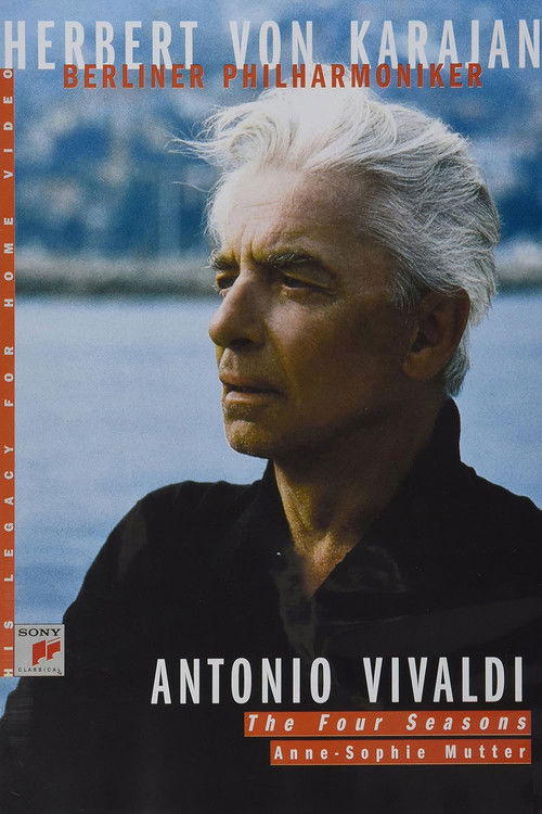 Vivaldi - The Four Seasons / Von Karajan, Mutter, Berlin Philharmonic (1990) poster
