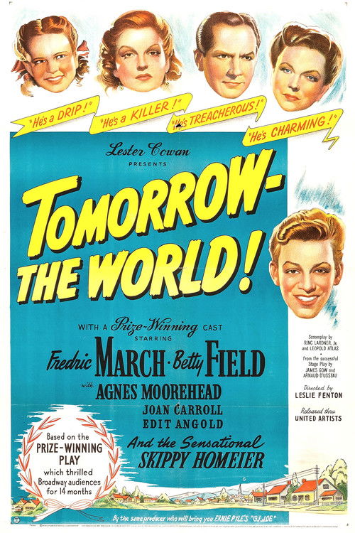 Tomorrow, the World! (1944) poster