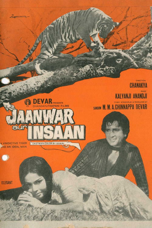 Jaanwar Aur Insaan (1972) poster