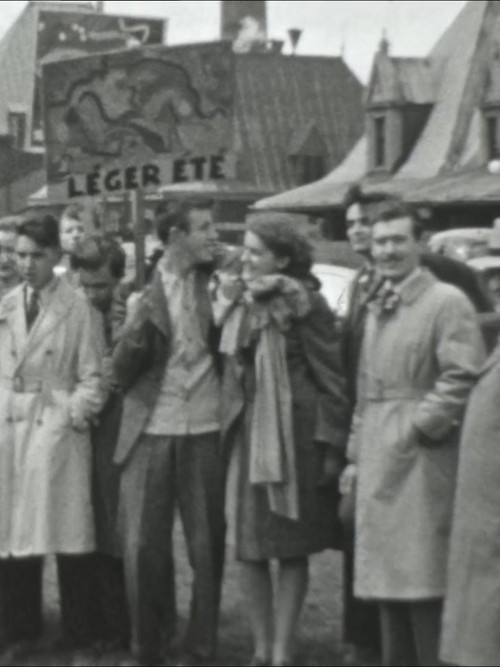 Arrivée de Fernand Léger devant  la gare du palais (Québec) (1945) poster
