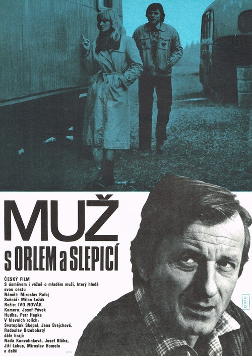 Muž s orlem a slepicí (1978) poster