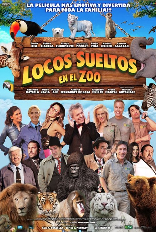 Locos sueltos en el zoo (2015) poster