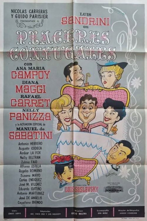 Placeres conyugales (1964) poster