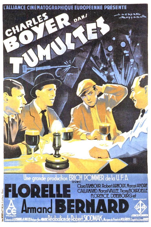 Tumultes (1932) poster