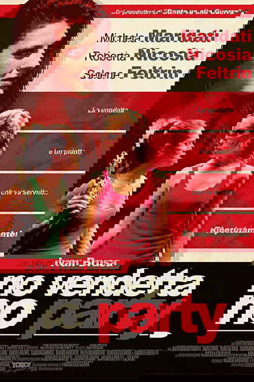 No vendetta no party (2019) poster