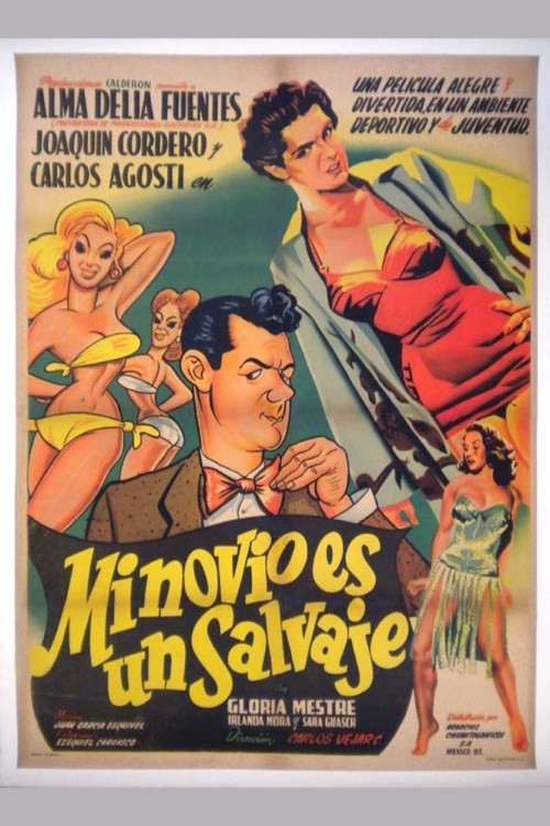 Mi novio es un salvaje (1953) poster
