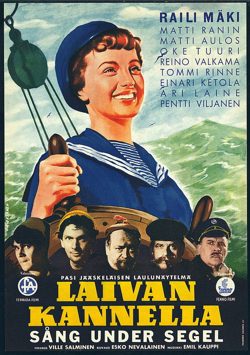 Laivan kannella (1954) poster