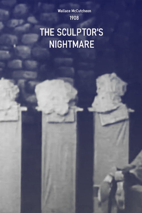 The Sculptor's Nightmare (1908) poster