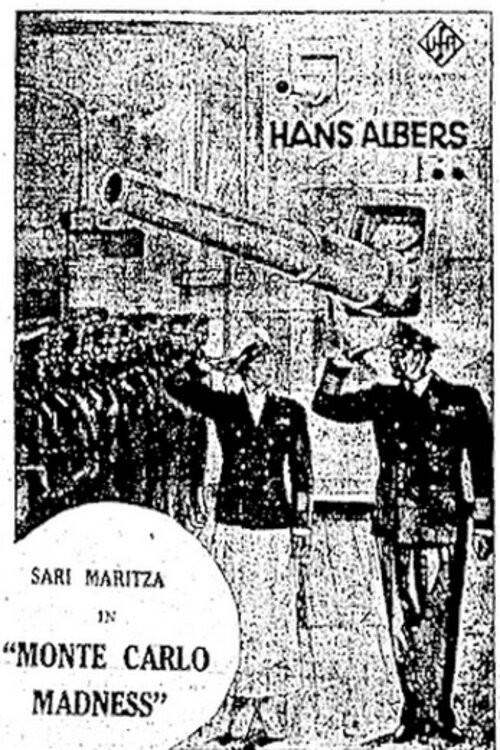 Monte Carlo Madness (1932) poster