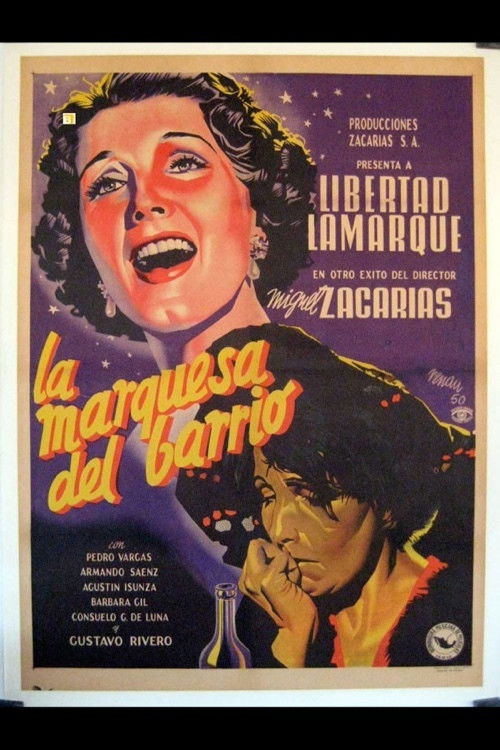 La marquesa del barrio (1951) poster