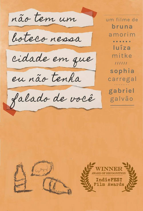 Não tem um Boteco nessa cidade em que eu não tenha falado de você (2018) poster