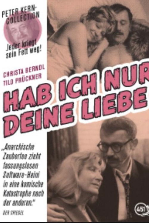 Hab' ich nur deine Liebe (1989) poster