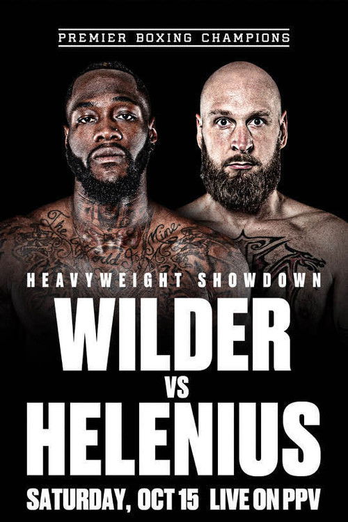 Deontay Wilder vs. Robert Helenius (2022) poster