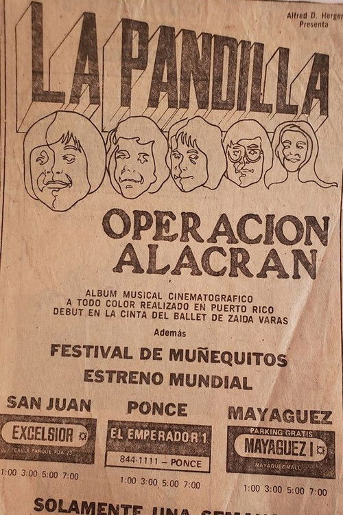 Operación Alacrán (1976) poster
