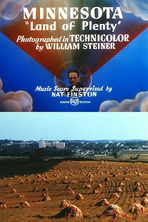 Minnesota: 'Land of Plenty' (1942) poster