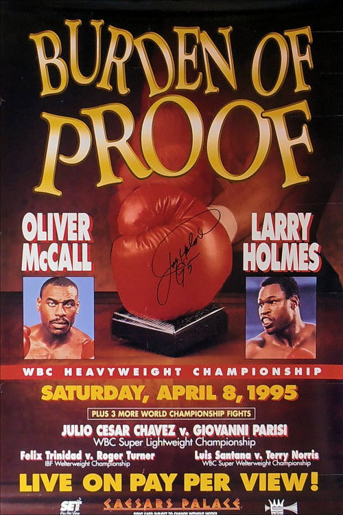 Oliver McCall vs. Larry Holmes (1995) poster