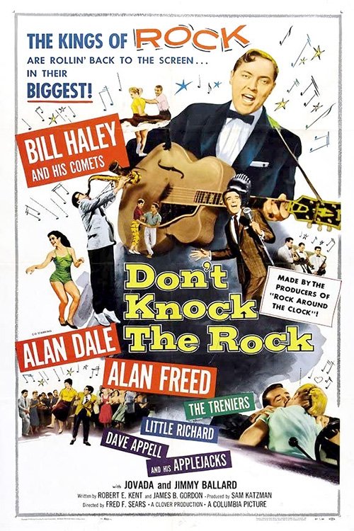 Don't Knock The Rock (1956) poster