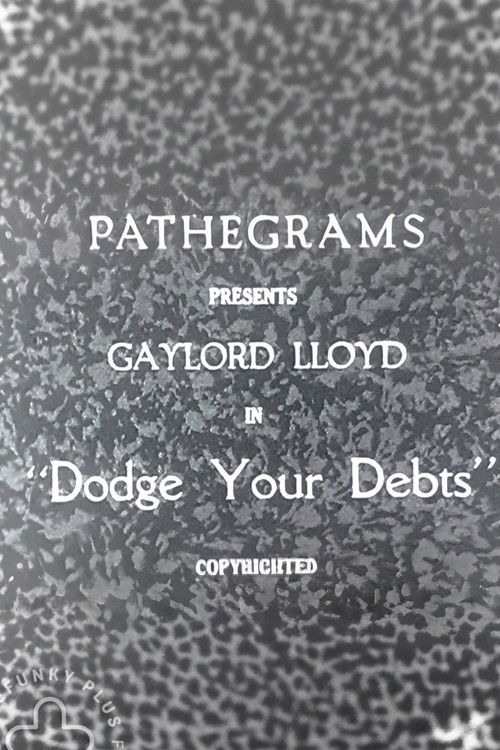 Dodge Your Debts (1921) poster