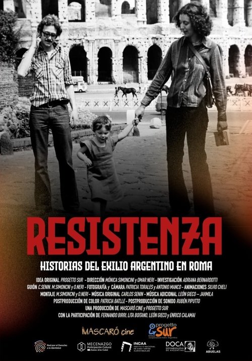 Resistenza: Historias del exilio argentino en Roma (2024) poster