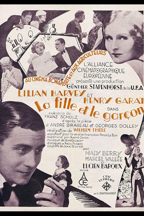 The girl and the boy (1931) poster