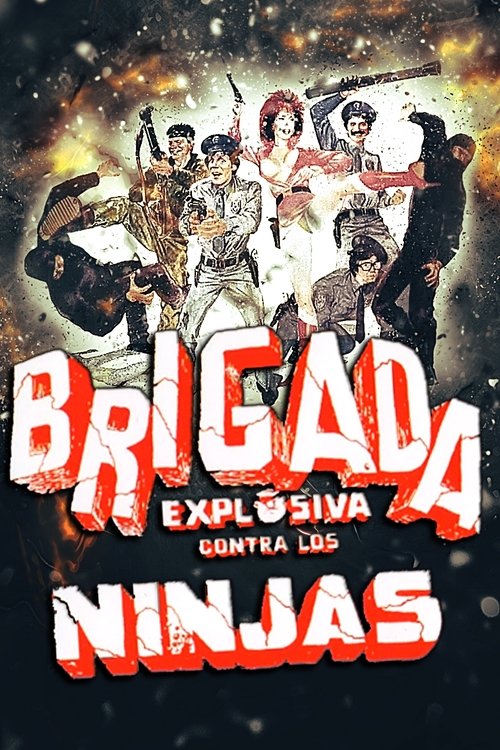 Explosive Brigade Against the Ninjas (1986) poster