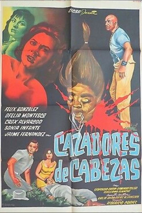 Cazadores de cabezas (1962) poster