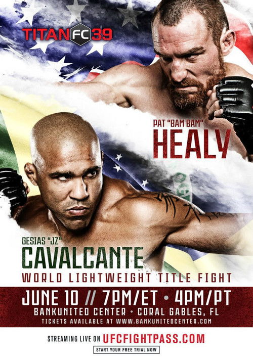 Titan FC 39: Cavalcante vs. Healy (2016) poster