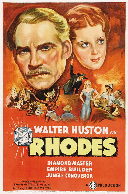 Rhodes of Africa (1936) poster