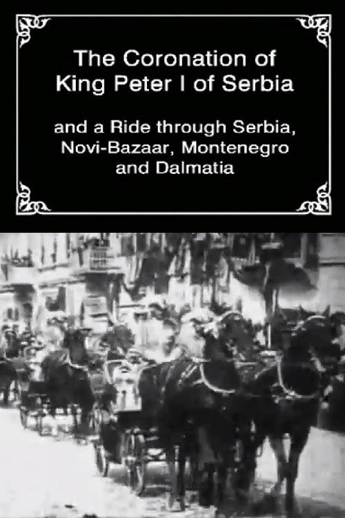 Krunisanje Kralja Petra I Karađorđevića (1904) poster
