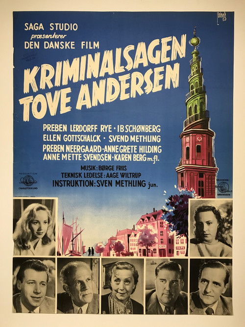 The Tove Andersen Criminal Case (1953) poster