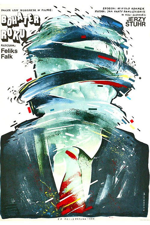 Bohater roku (1986) poster