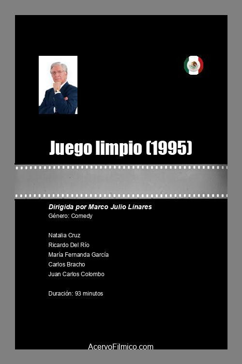 Juego limpio (1995) poster