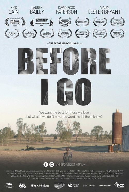 Before I Go (2019) poster