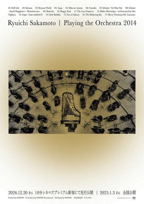 Ryuichi Sakamoto | Playing the Orchestra 2014 (2025) poster