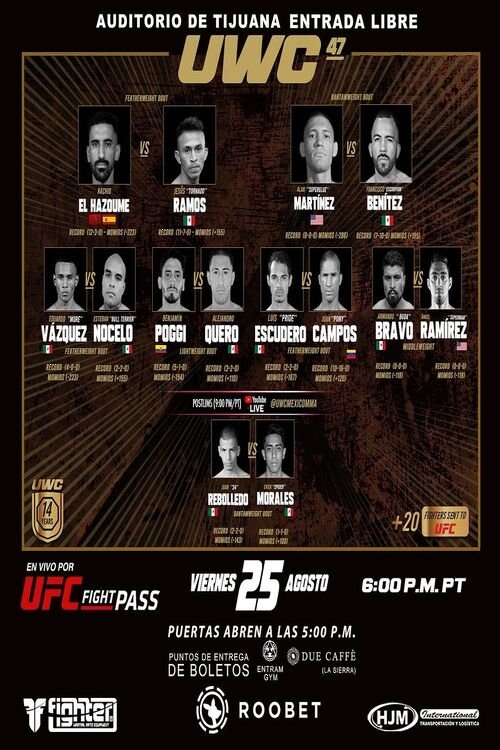 UWC 47: El Hazoume vs. Ramos (2023) poster