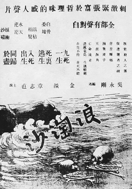 Waves Washing the Sand (1936) poster