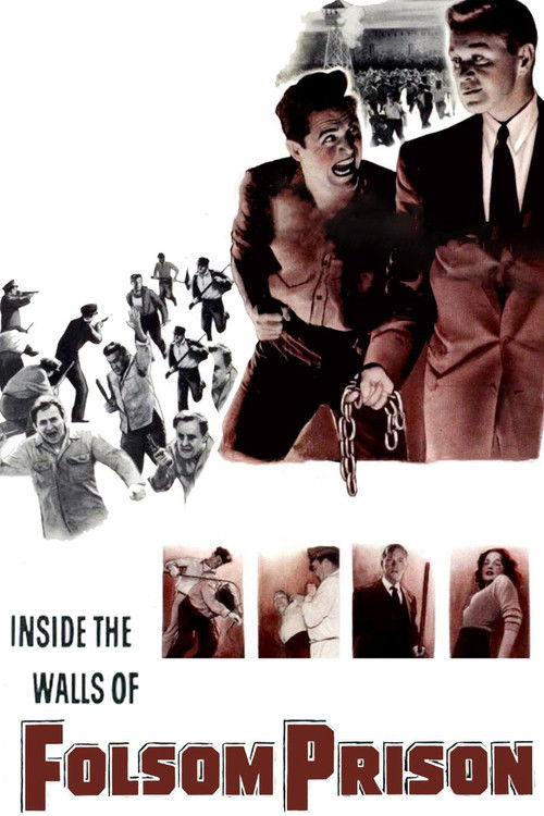 Inside the Walls of Folsom Prison (1951) poster